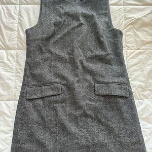 GAP Gray Sleeveless Sheath Mini Dress